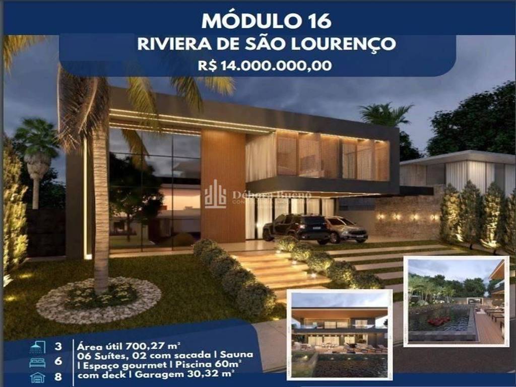 Casa com 6 quartos e 700 m² em Boqueirão, Praia Grande