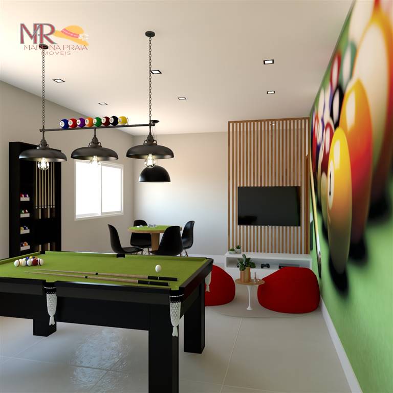 Apartamento com 2 quartos e 64 m² em Vila Guilhermina, Praia Grande