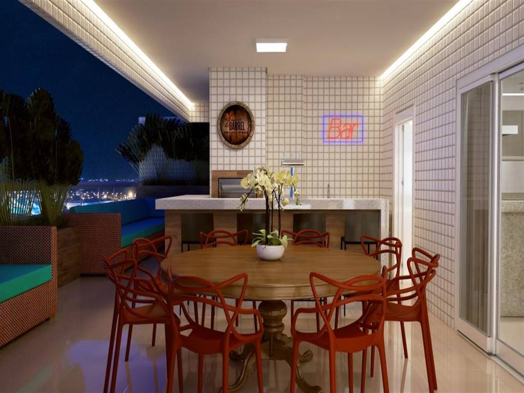 Apartamento com 2 quartos e 79 m² em Canto Do Forte, Praia Grande