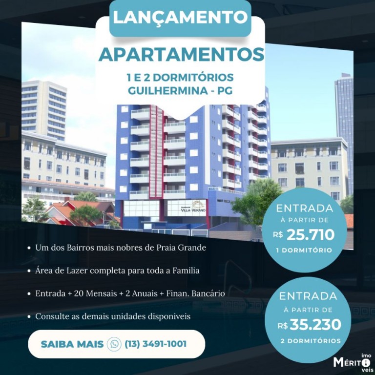 Apartamento com 2 quartos e 66 m² em Ocian, Praia Grande