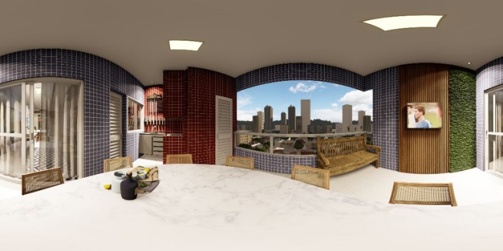 Apartamento com 2 quartos e 66 m² em Ocian, Praia Grande