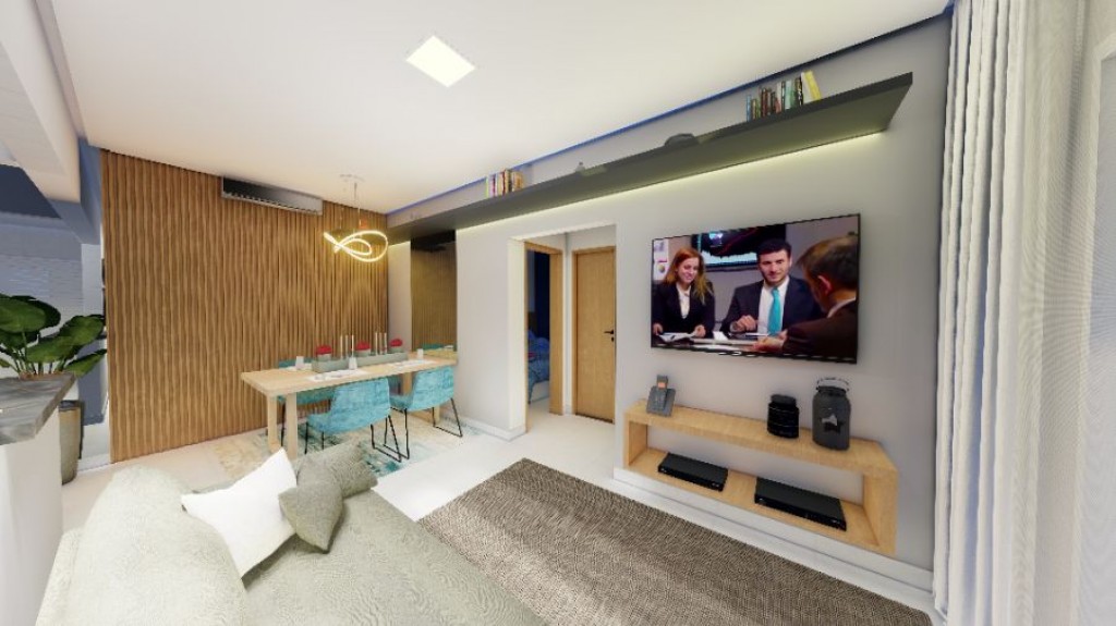 Apartamento com 2 quartos e 66 m² em Ocian, Praia Grande