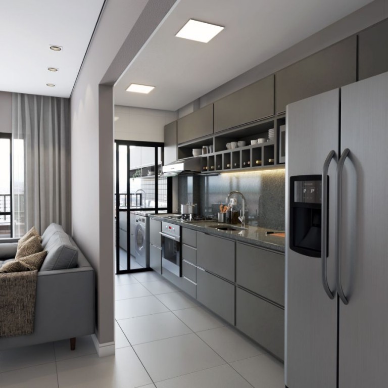 Apartamento com 2 quartos e 74 m² em Ocian, Praia Grande