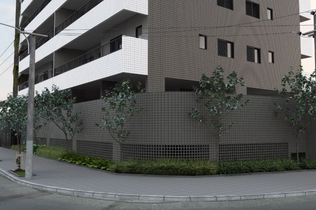 Apartamento com 2 quartos e 74 m² em Ocian, Praia Grande