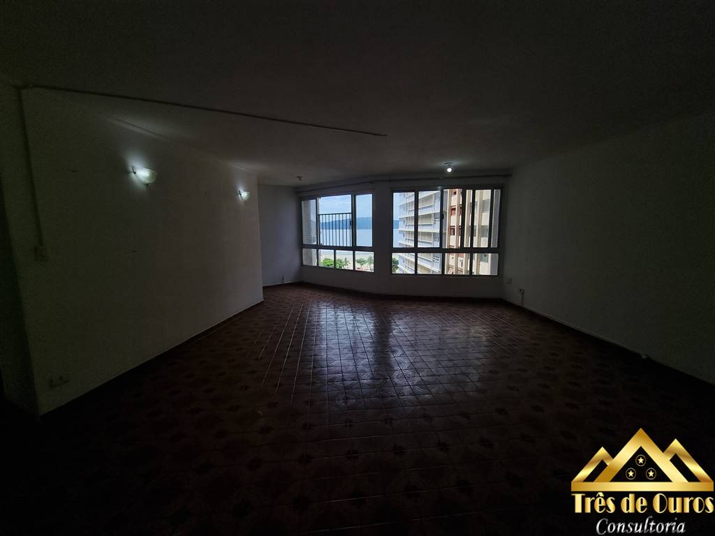 Apartamento com 3 quartos e 110 m² em Gonzaga, Santos