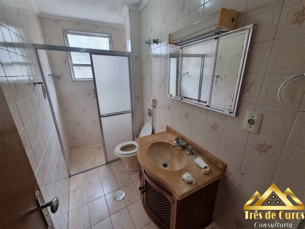 Apartamento com 3 quartos e 110 m² em Gonzaga, Santos
