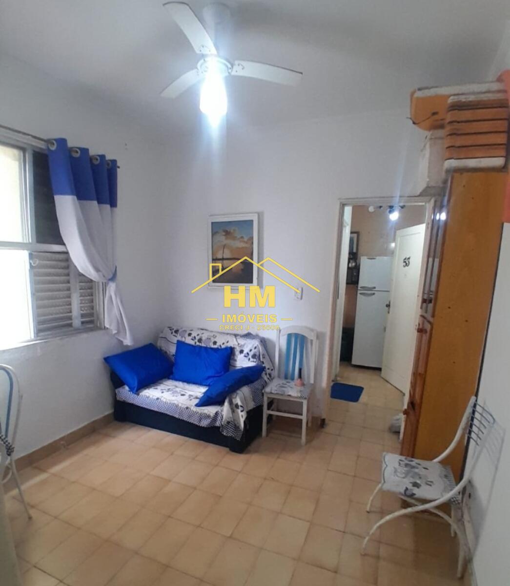 Apartamento com 1 quarto e 50 m² em Centro, São Vicente