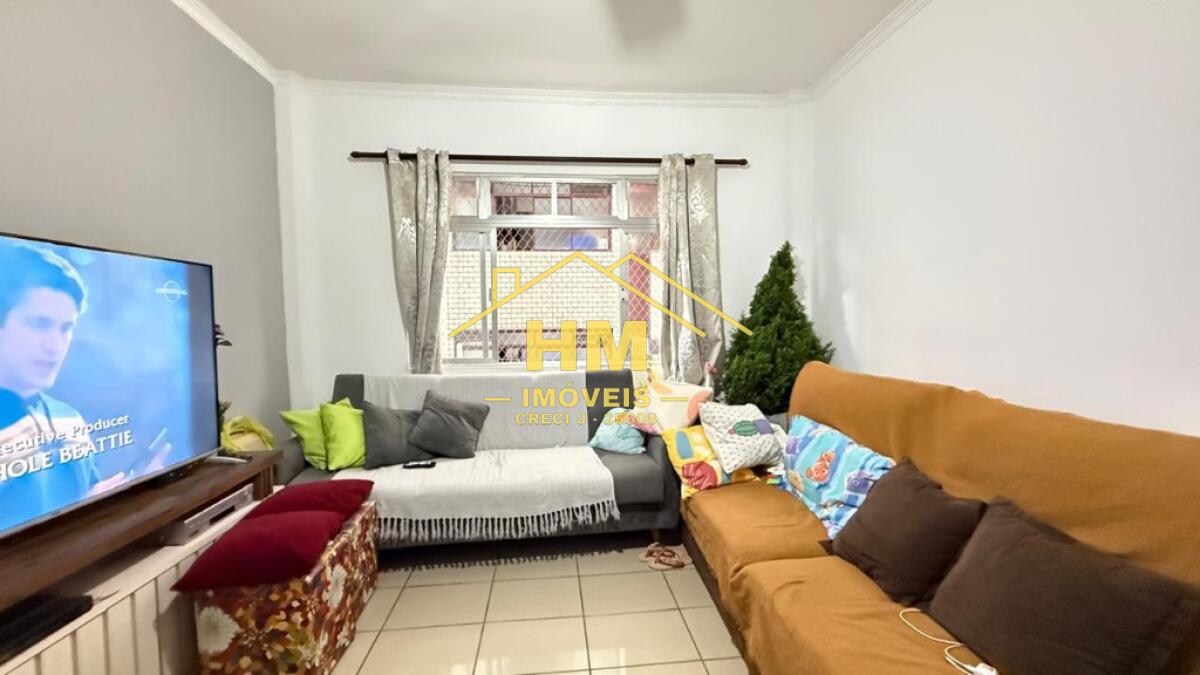Apartamento com 2 quartos e 55 m² em Centro, São Vicente