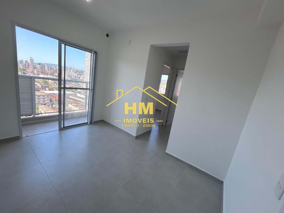 Apartamento com 2 quartos e 50 m² em Centro, São Vicente