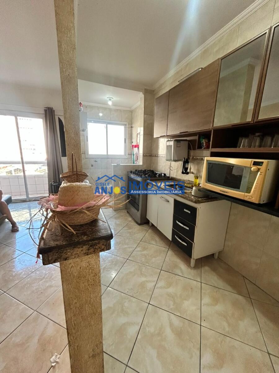 Apartamento com 2 quartos e 55 m² em Vila Mirim, Praia Grande