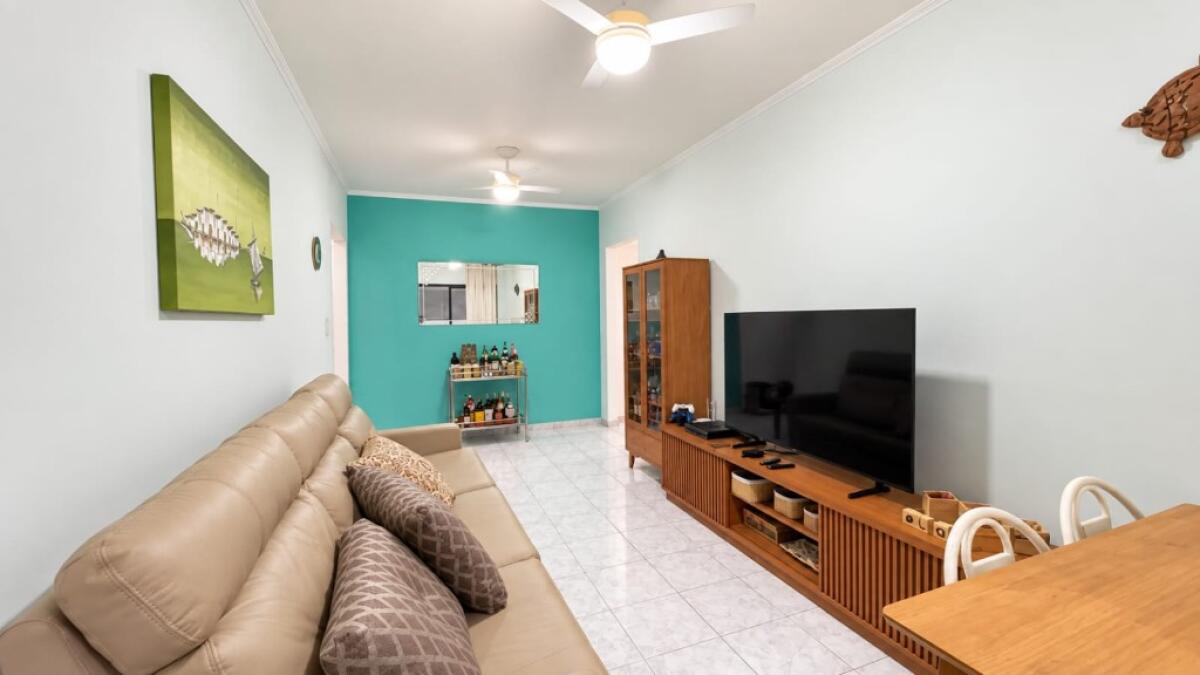 Apartamento com 1 quarto e 81 m² em Aviação, Praia Grande