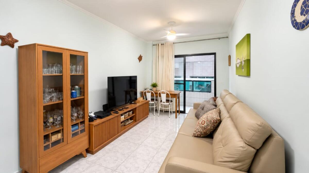 Apartamento com 1 quarto e 81 m² em Aviação, Praia Grande