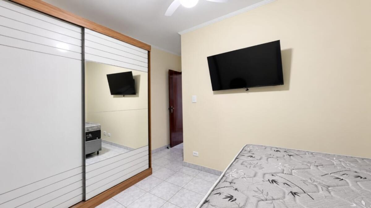 Apartamento com 1 quarto e 81 m² em Aviação, Praia Grande