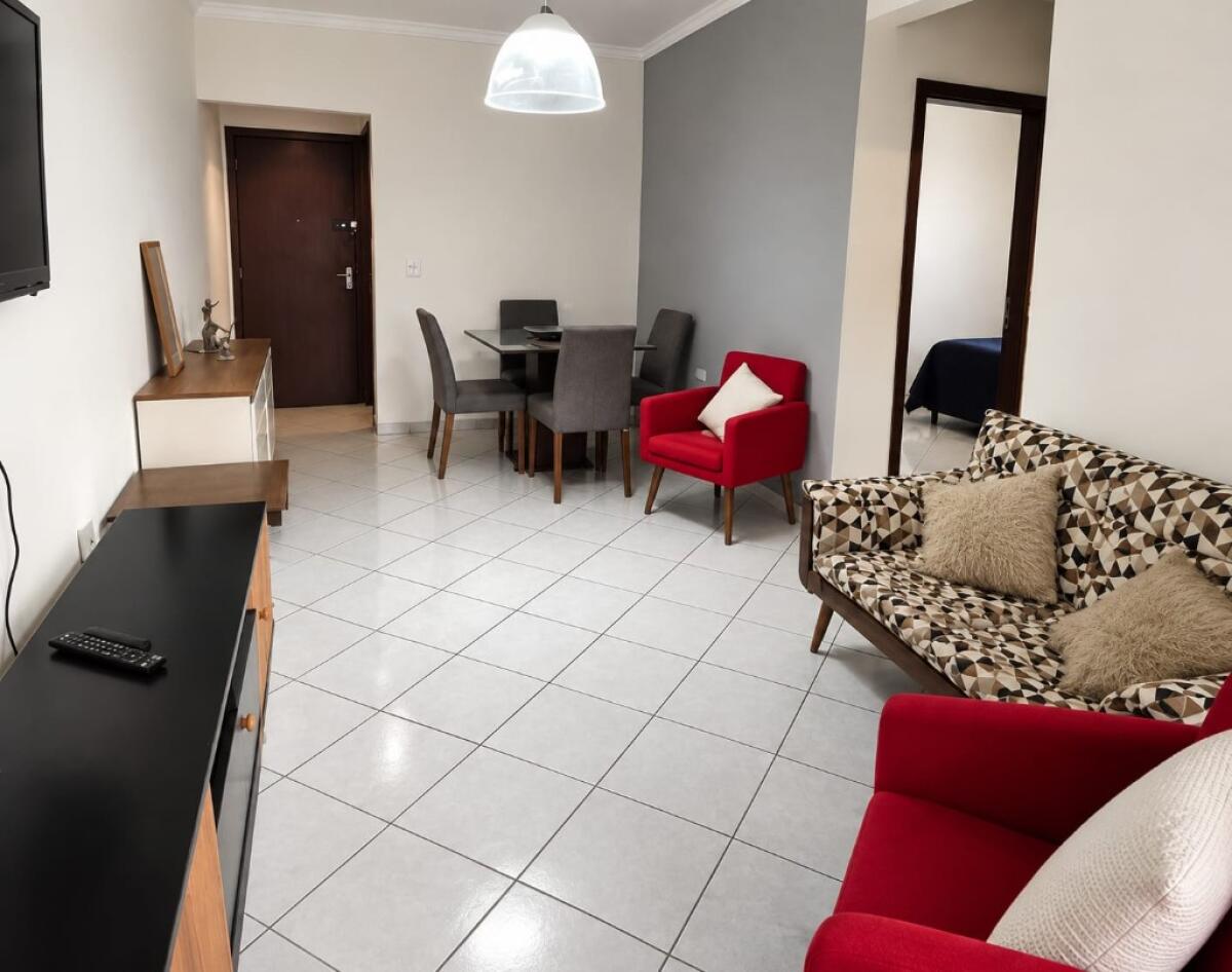 Apartamento com 2 quartos e 66 m² em Aviação, Praia Grande