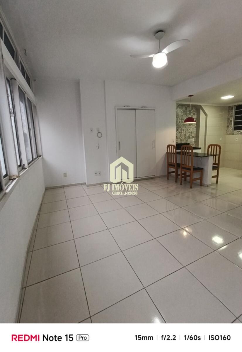 Apartamento com 1 quarto e 32 m² em Centro, São Vicente