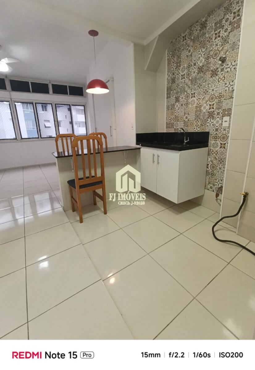 Apartamento com 1 quarto e 32 m² em Centro, São Vicente