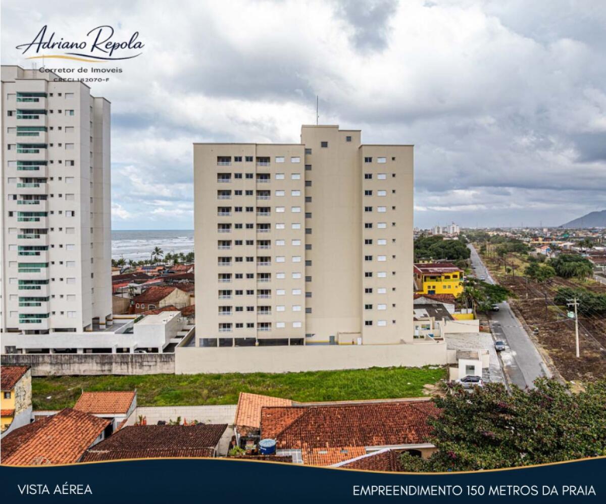 Apartamento com 2 quartos e 61 m² em Centro, Mongaguá