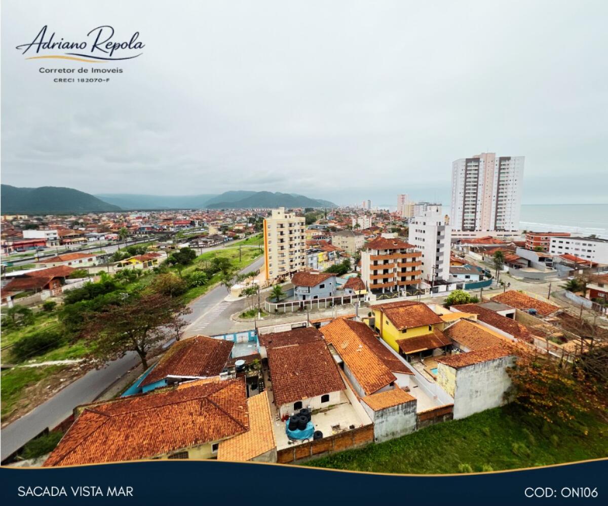 Apartamento com 2 quartos e 61 m² em Centro, Mongaguá
