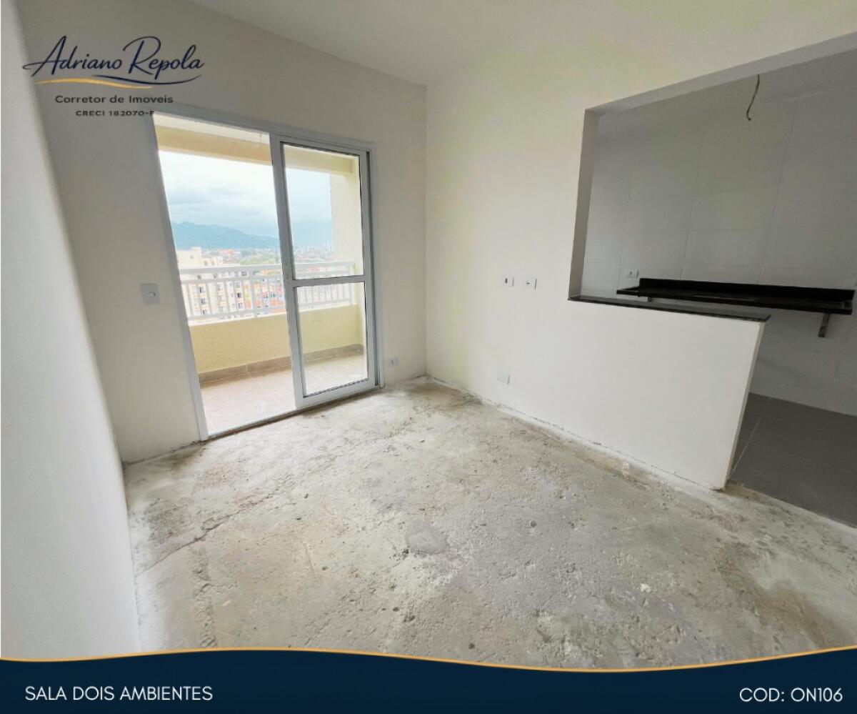 Apartamento com 2 quartos e 61 m² em Centro, Mongaguá