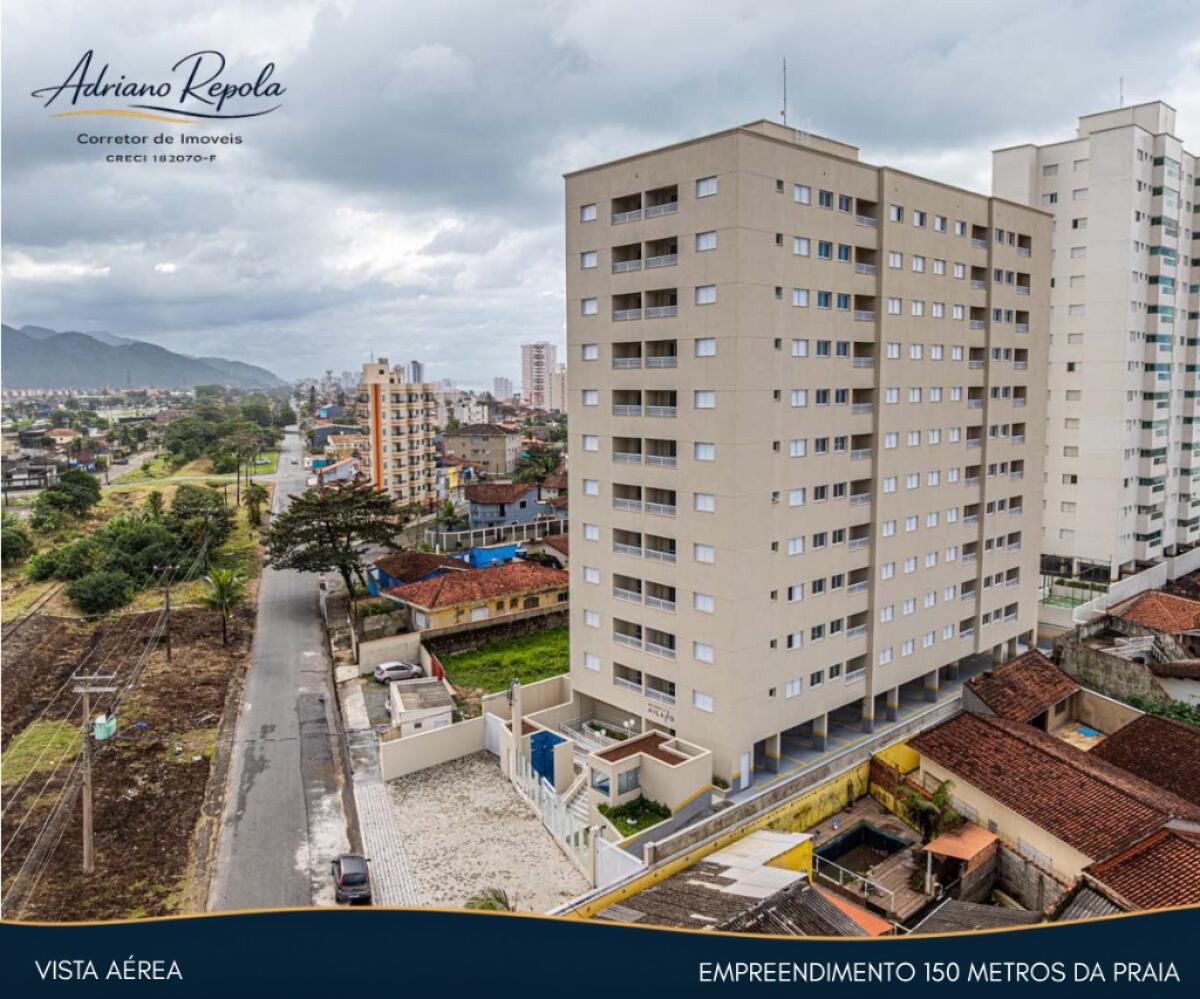 Apartamento com 2 quartos e 60 m² em Centro, Mongaguá