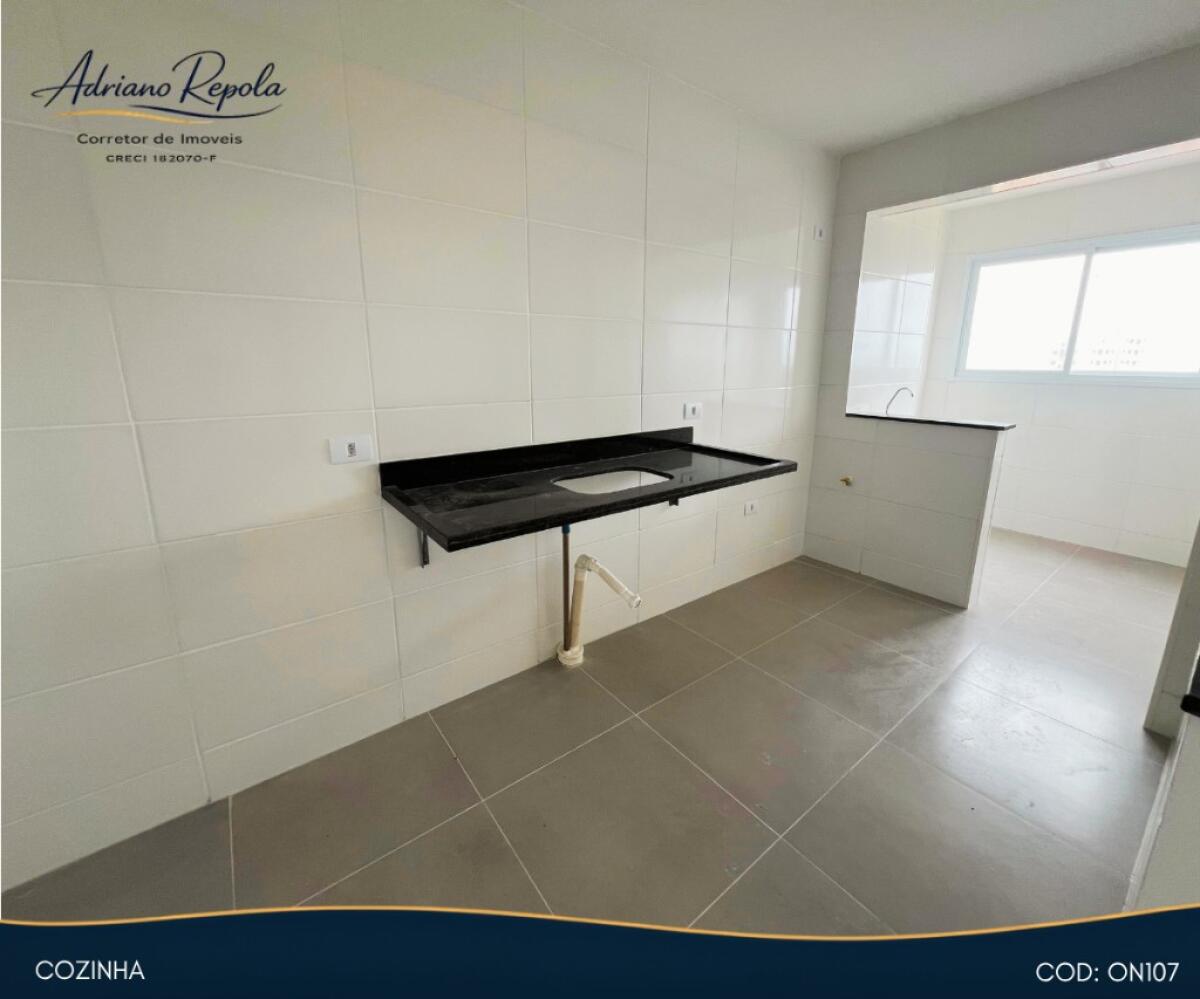 Apartamento com 2 quartos e 60 m² em Centro, Mongaguá