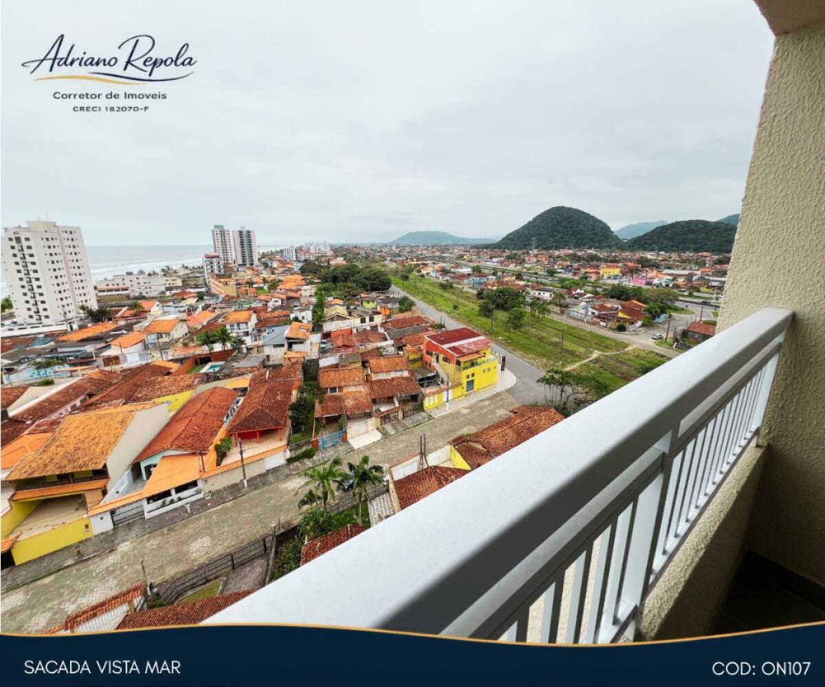 Apartamento com 2 quartos e 60 m² em Centro, Mongaguá