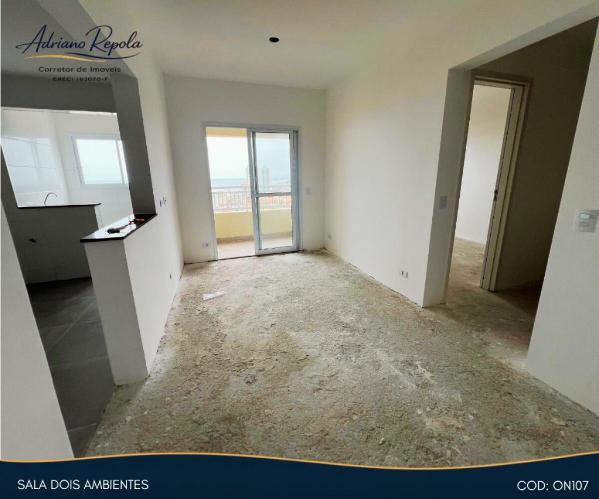 Apartamento com 2 quartos e 60 m² em Centro, Mongaguá