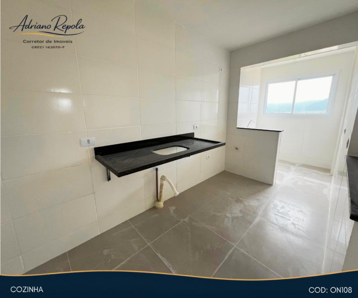 Apartamento com 2 quartos e 60 m² em Centro, Mongaguá