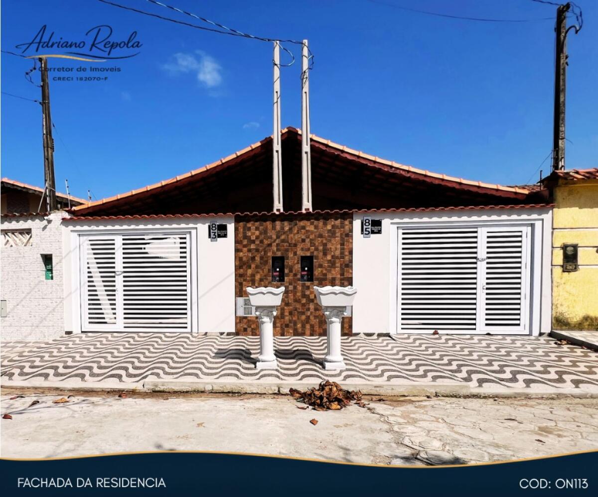 Casa com 2 quartos e 87 m² em Centro, Mongaguá