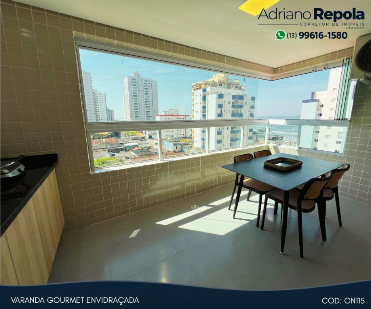 Apartamento com 2 quartos e 75 m² em Centro, Mongaguá