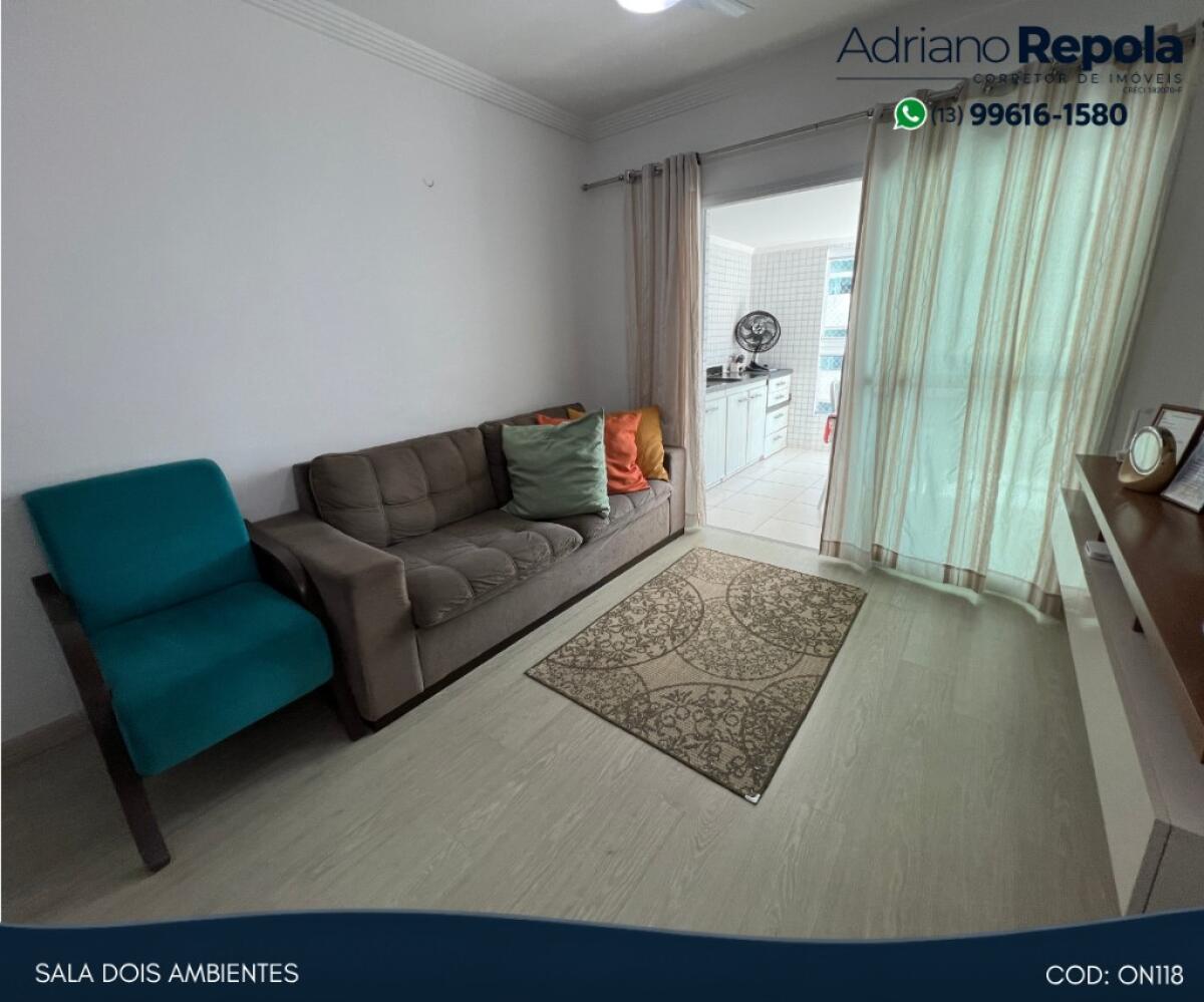Apartamento com 2 quartos e 82 m² em Centro, Mongaguá