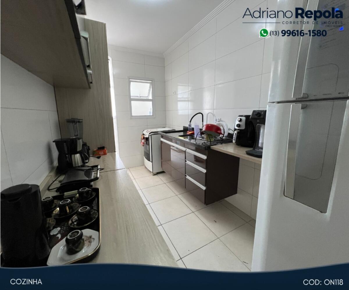 Apartamento com 2 quartos e 82 m² em Centro, Mongaguá