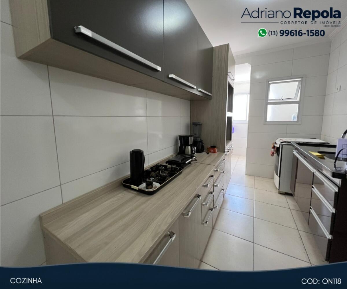 Apartamento com 2 quartos e 82 m² em Centro, Mongaguá