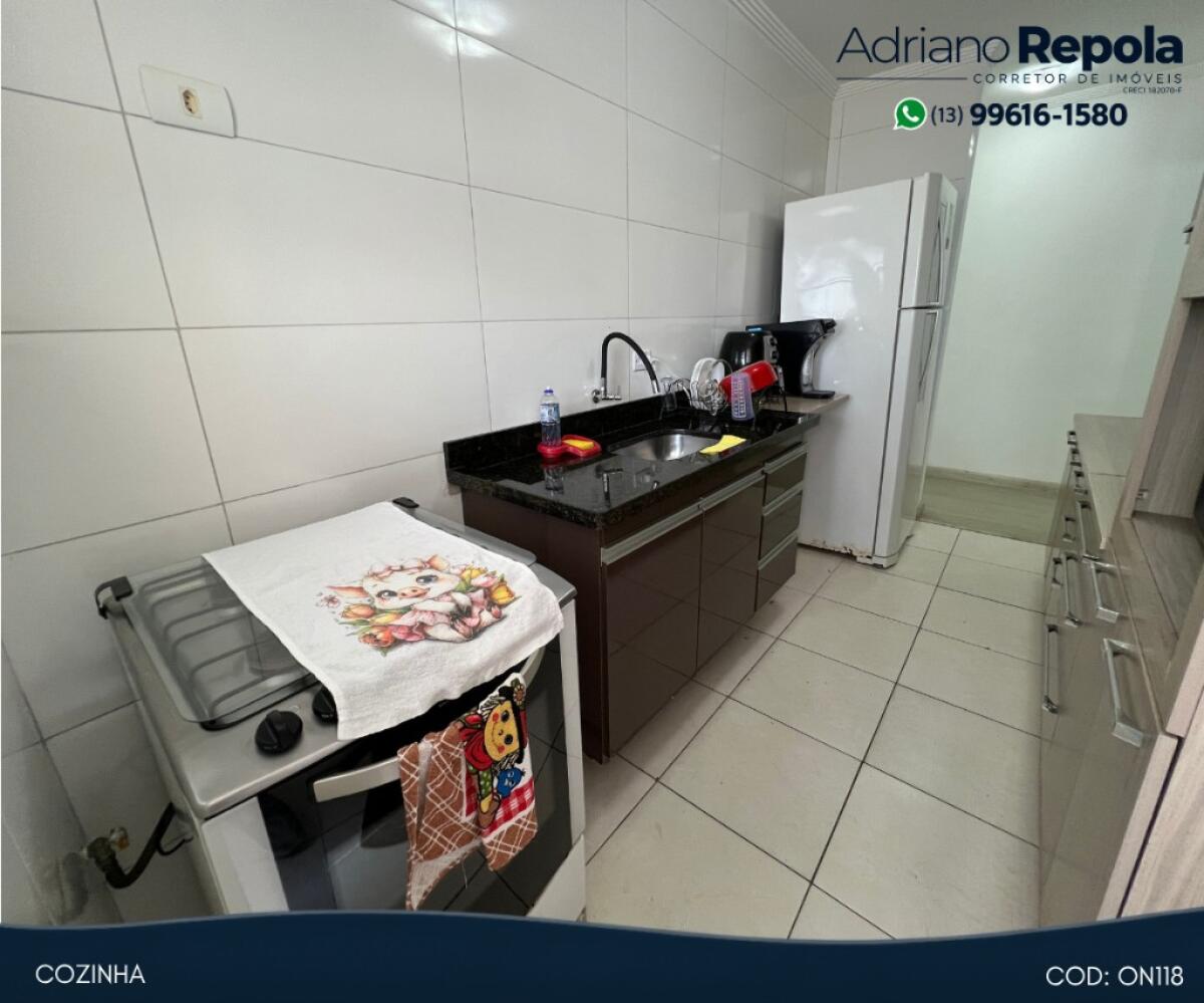 Apartamento com 2 quartos e 82 m² em Centro, Mongaguá