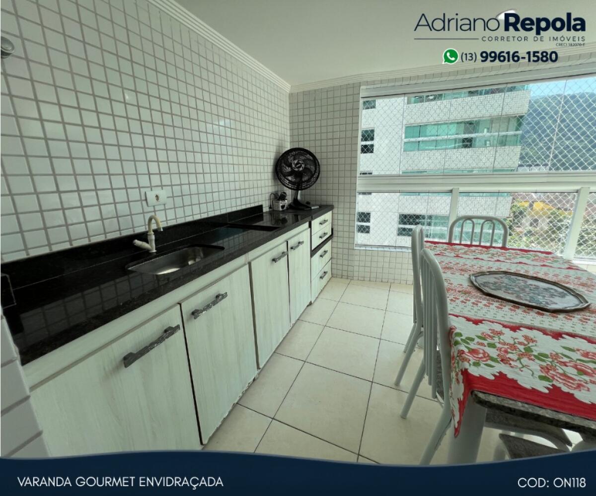 Apartamento com 2 quartos e 82 m² em Centro, Mongaguá