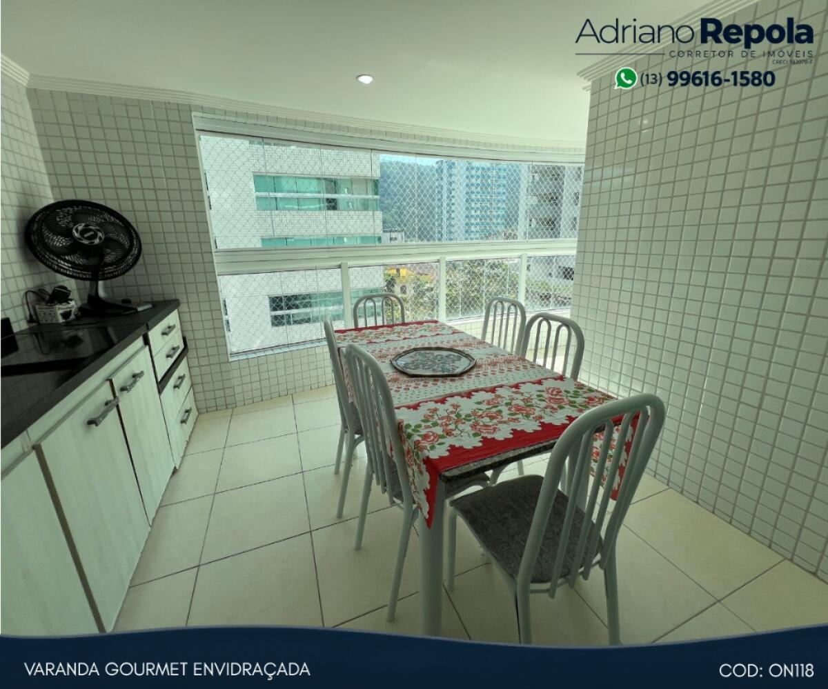 Apartamento com 2 quartos e 82 m² em Centro, Mongaguá