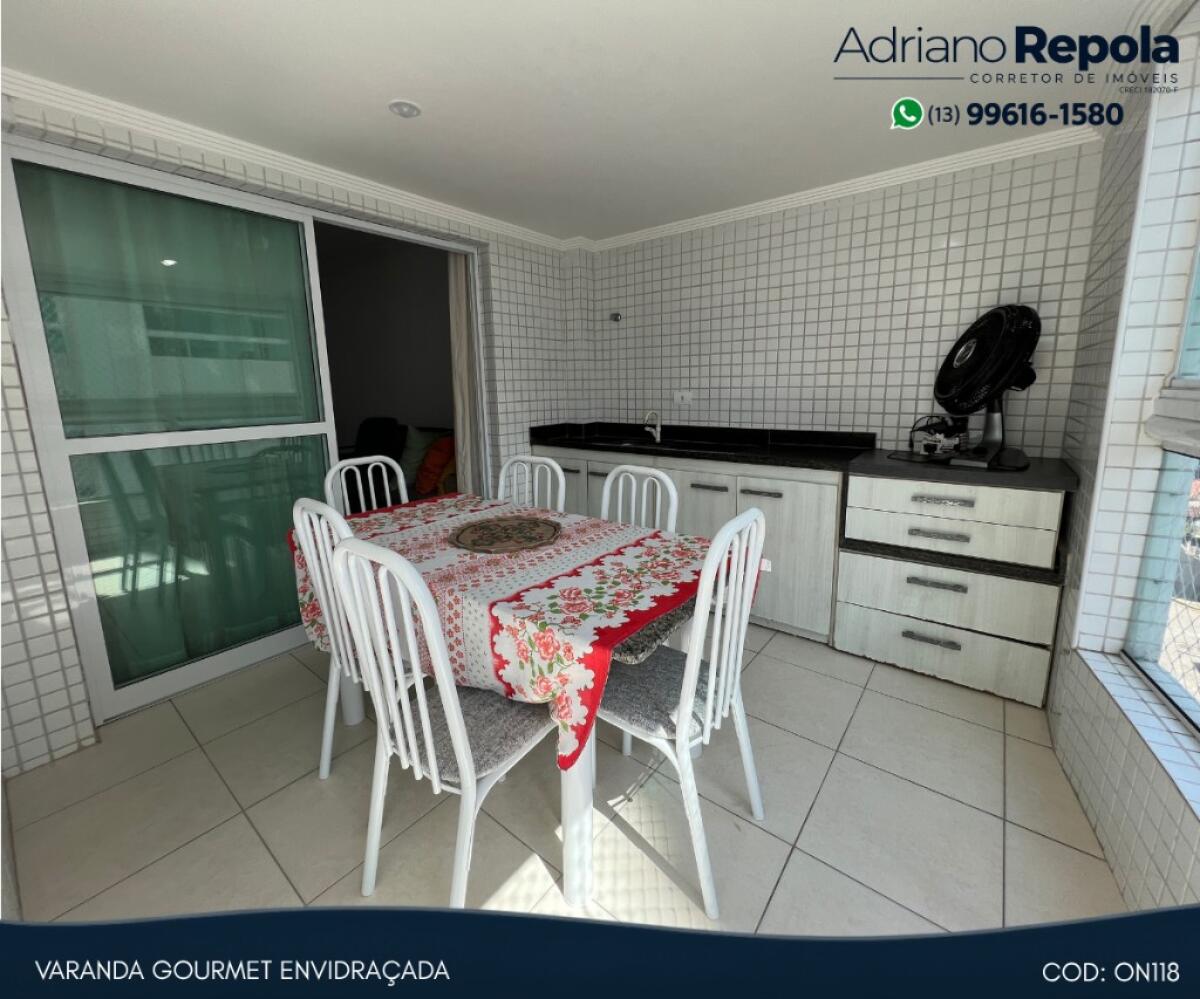 Apartamento com 2 quartos e 82 m² em Centro, Mongaguá