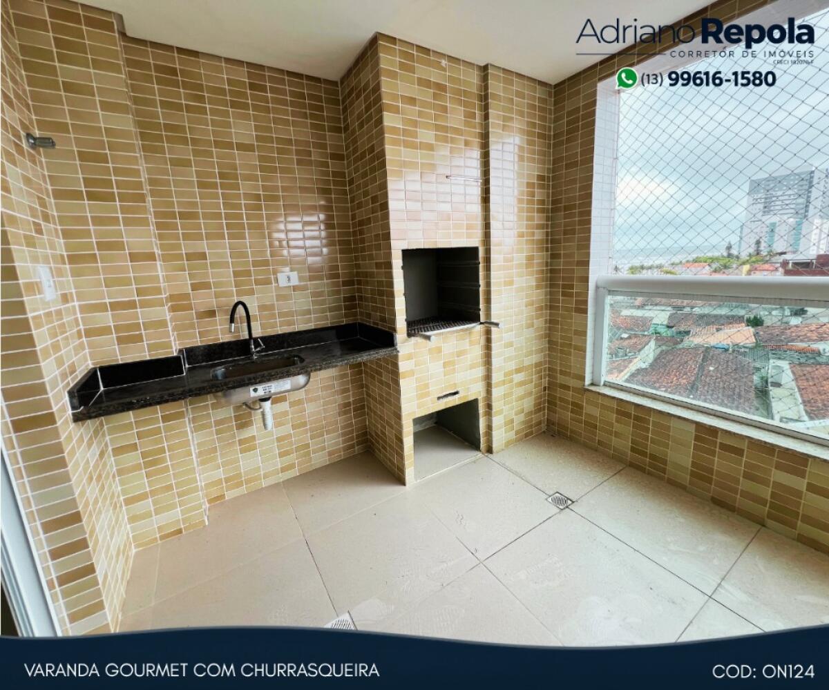 Apartamento com 2 quartos e 82 m² em Centro, Mongaguá
