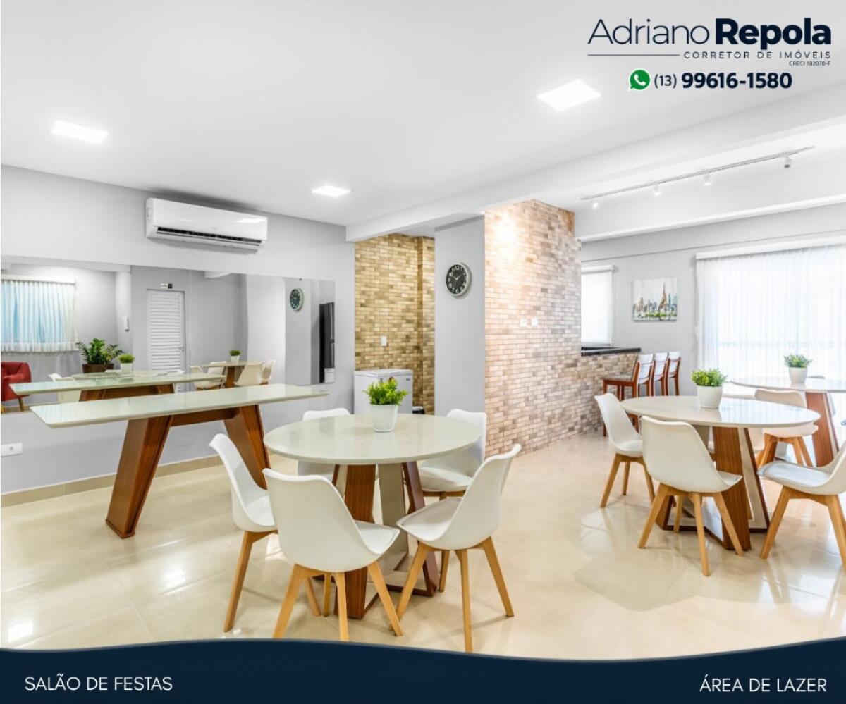 Apartamento com 2 quartos e 72 m² em Centro, Mongaguá