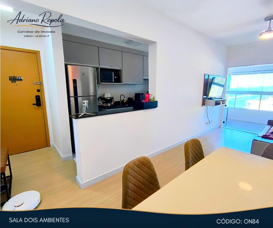 Apartamento com 2 quartos e 71 m² em Centro, Mongaguá