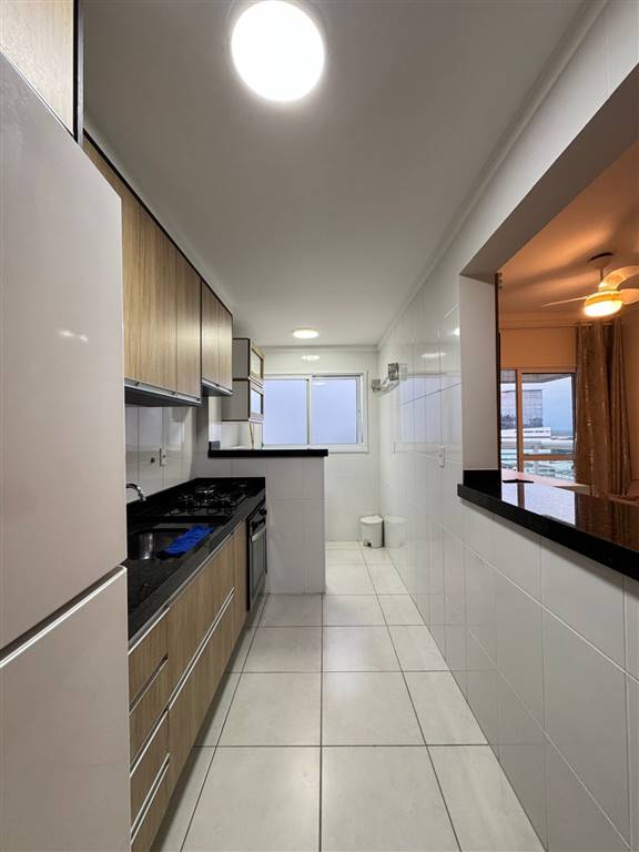 Apartamento com 1 quarto e 57 m² em Vila Guilhermina, Praia Grande