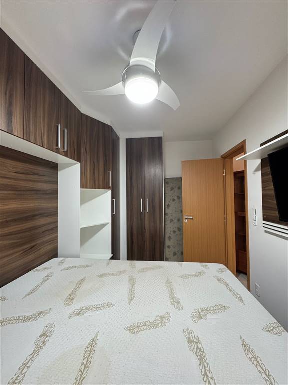 Apartamento com 1 quarto e 57 m² em Vila Guilhermina, Praia Grande
