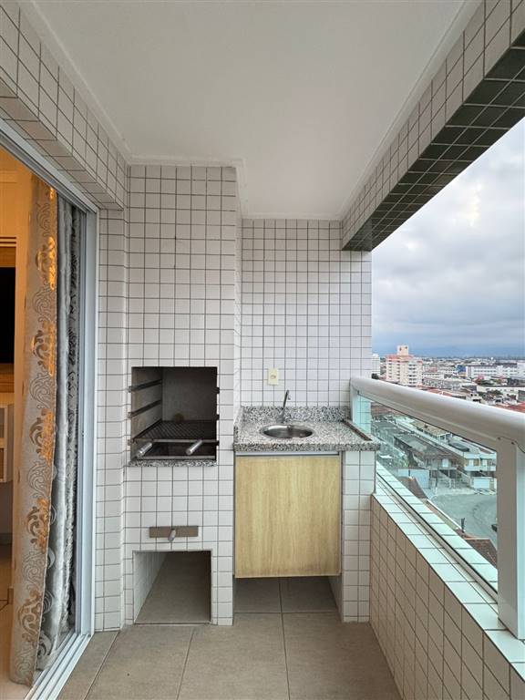 Apartamento com 1 quarto e 57 m² em Vila Guilhermina, Praia Grande