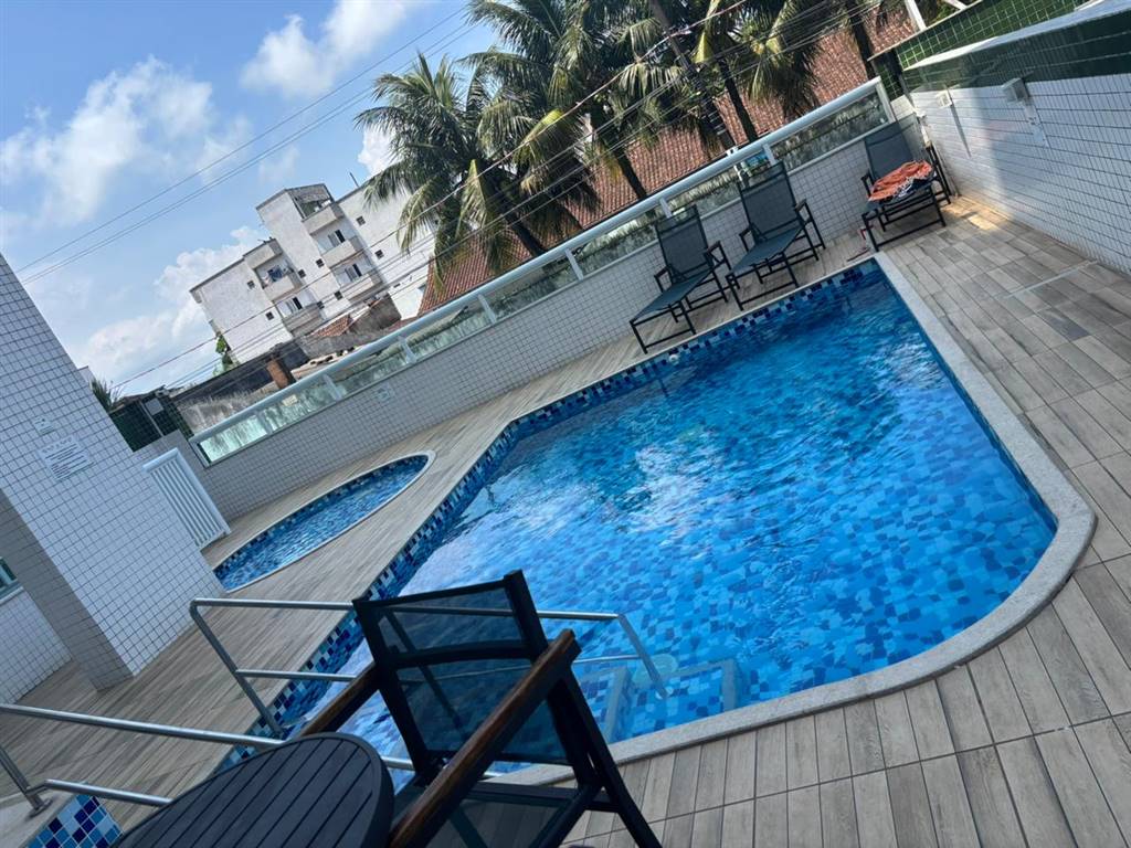 Apartamento com 1 quarto e 59 m² em Vila Guilhermina, Praia Grande