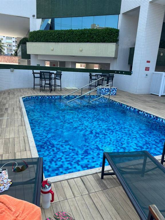 Apartamento com 1 quarto e 59 m² em Vila Guilhermina, Praia Grande
