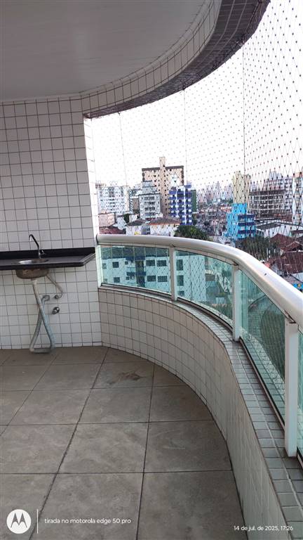Apartamento com 3 quartos e 104 m² em Vila Guilhermina, Praia Grande