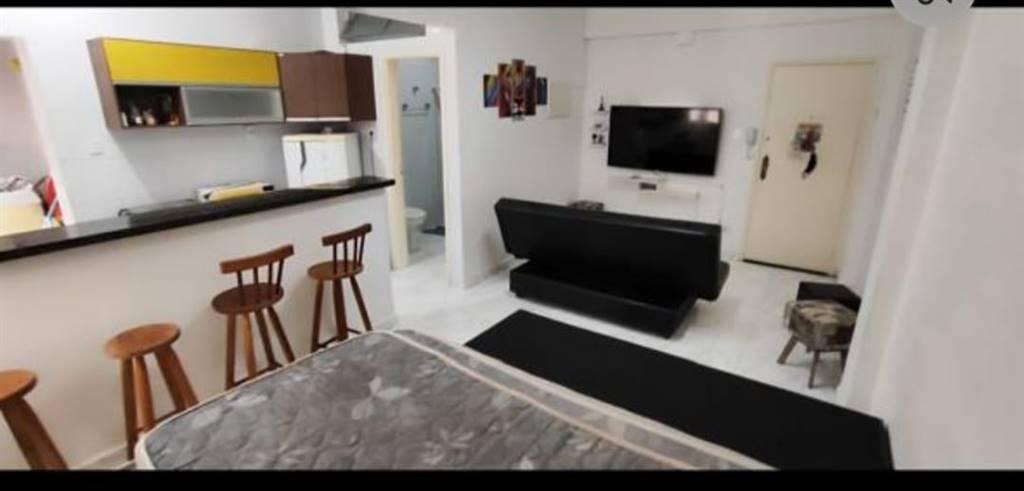 Apartamento com 1 quarto e 30 m² em Vila Guilhermina, Praia Grande