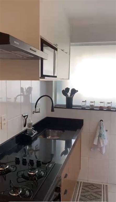 Apartamento com 1 quarto e 45 m² em Vila Guilhermina, Praia Grande