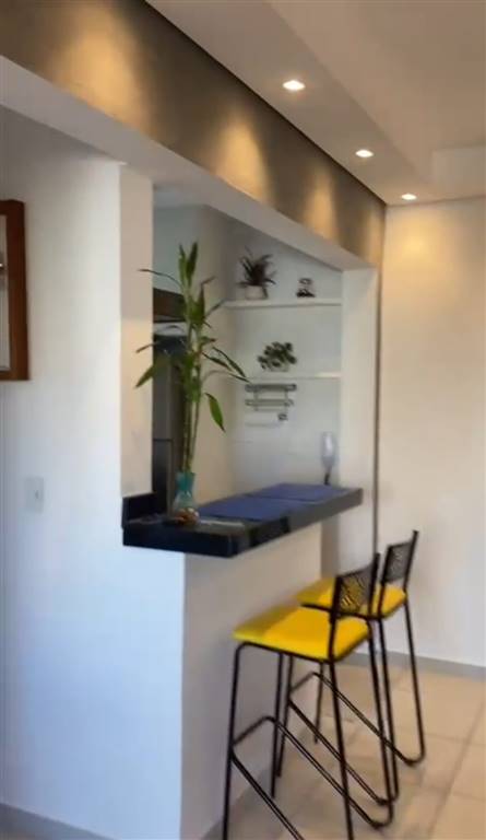 Apartamento com 1 quarto e 45 m² em Vila Guilhermina, Praia Grande