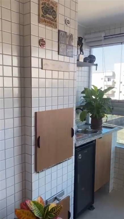 Apartamento com 1 quarto e 45 m² em Vila Guilhermina, Praia Grande